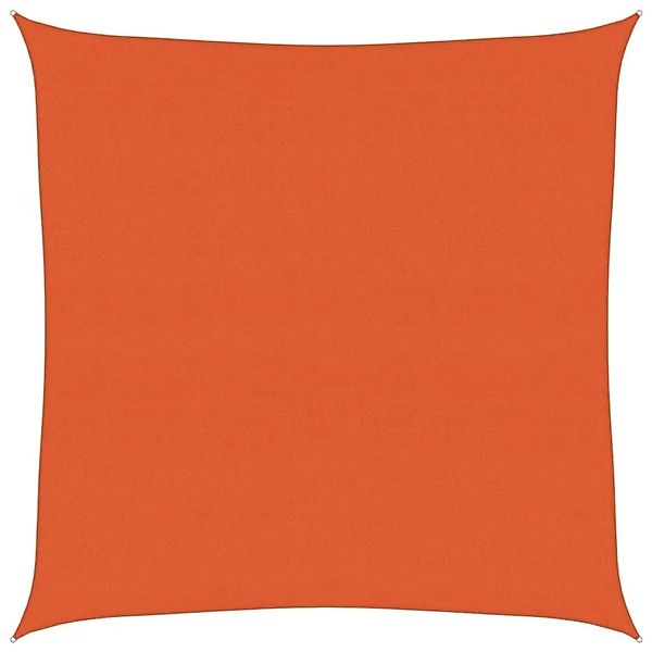 vidaXL Sonnensegel 160 g/m² Quadratisch Orange 7x7 m HDPE 311665 günstig online kaufen
