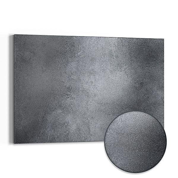 DEQORI Magnettafel 'Betonstruktur im Detail', Metall günstig online kaufen