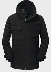 Schöffel Langjacke "Down Parka Ridgeland M" mit Kapuze günstig online kaufen