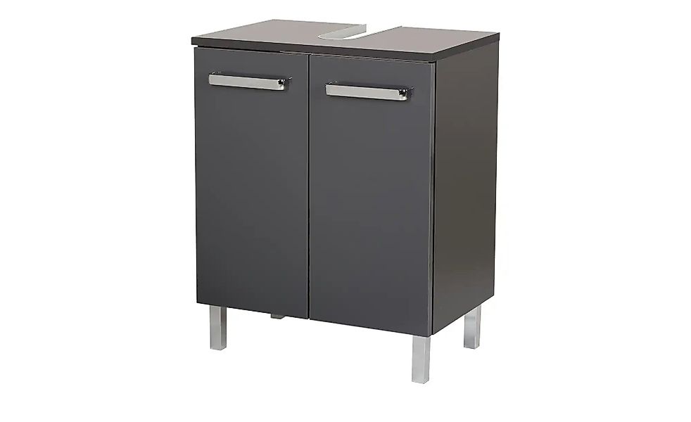 uno Waschbeckenunterschrank   Monti ¦ grau ¦ Maße (cm): B: 50 H: 62 T: 33.0 günstig online kaufen