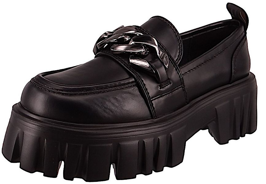 Buffalo 1622448 Lion Loafer Chain Black Slipper günstig online kaufen