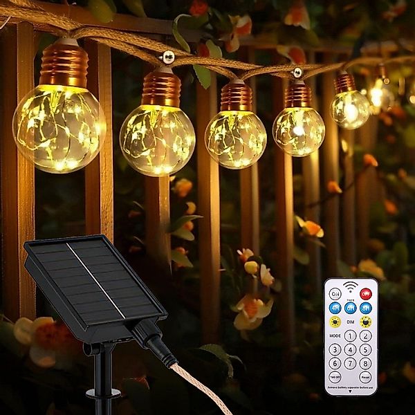 BlingBin LED-Lichterkette Lichterkette mit 16 Glühbirnen, günstig online kaufen