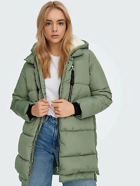 ONLY Steppmantel ONLNORA LONG PUFFER COAT mit Kapuze günstig online kaufen