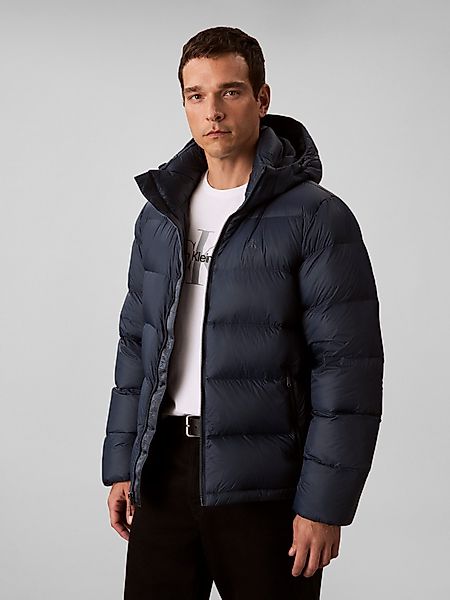 Calvin Klein Jeans Steppmantel "LS NYLN ZP OFF HD DW", Mit Rundhalsausschni günstig online kaufen