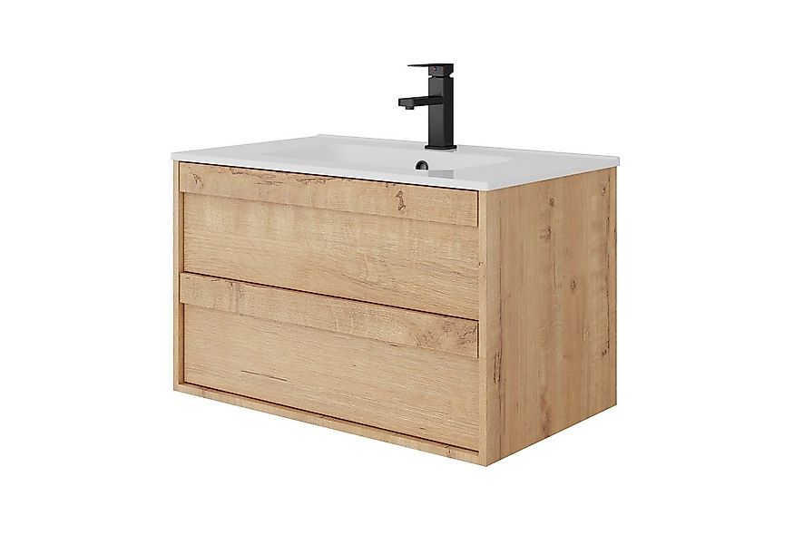 UEV Waschtisch mit Unterschrank, Waschbeckenunterschrank 60cm/75cm/90cm hän günstig online kaufen