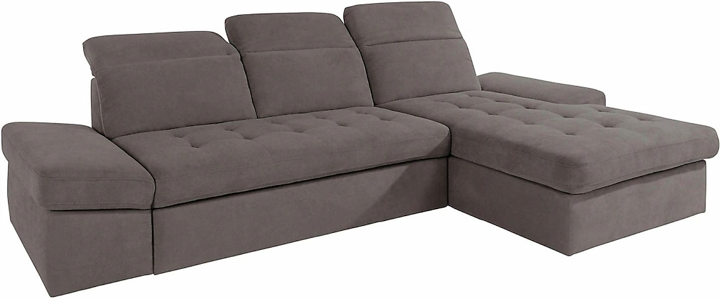 sit&more Ecksofa »Stardust L-Form«, wahlweise mit Bettfunktion und Bettkast günstig online kaufen