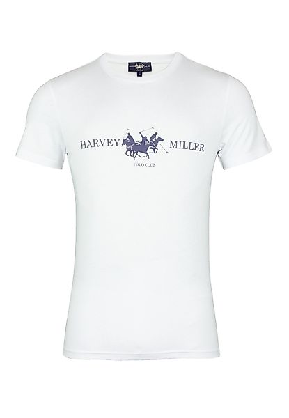 Harvey Miller T-Shirt T-Shirt Kurzarmshirt Polo-Club (1-tlg., 1) günstig online kaufen