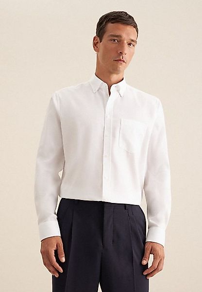 seidensticker Businesshemd Schwarze Rose Regular Button-Down-Kragen Struktu günstig online kaufen
