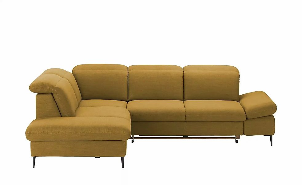 uno Ecksofa  Serra ¦ gelb ¦ Maße (cm): B: 268 H: 81 T: 215.0 Polstermöbel > günstig online kaufen