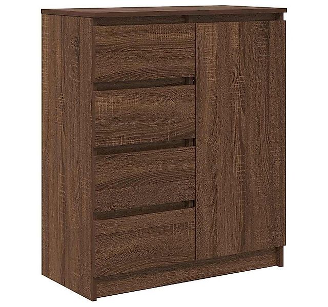 vidaXL Sideboard Sideboard mit Schubladen Braun Eichen-Optik 71x35x84 cm (1 günstig online kaufen
