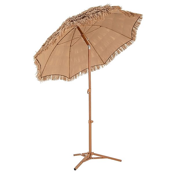 COSTWAY Sonnenschirm, Hawaii Gartenschirm neigbar & günstig online kaufen