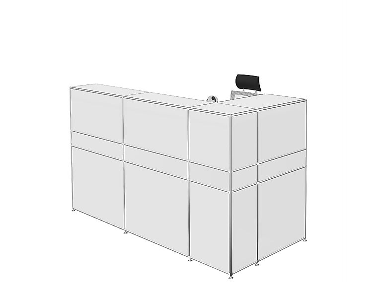 BOSSE Modul Space | Empfangstheke 5 günstig online kaufen