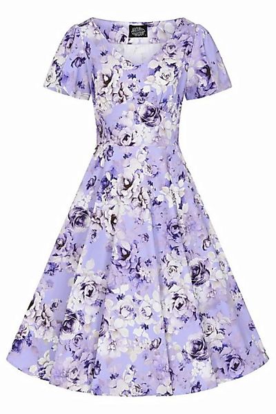 Hearts & Roses London A-Linien-Kleid Bonnie Floral Swing Dress Rockabella V günstig online kaufen