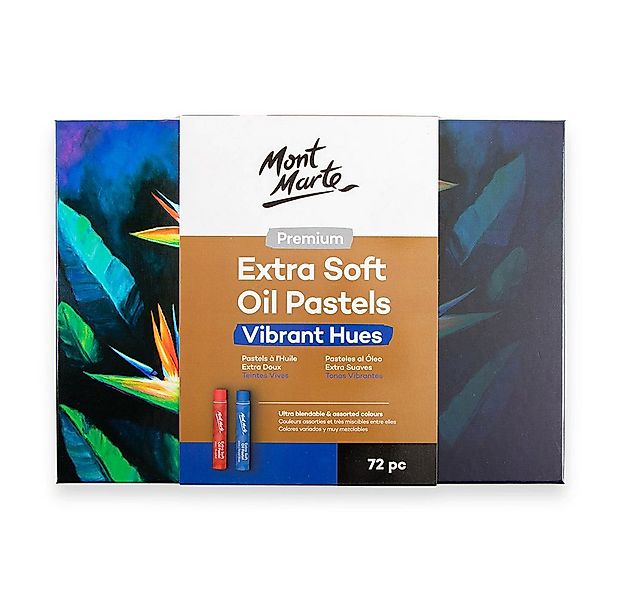 Mont Marte Pastellkreide - Extra weiche Ölpastellkreide Ölkreiden Set- Lebe günstig online kaufen