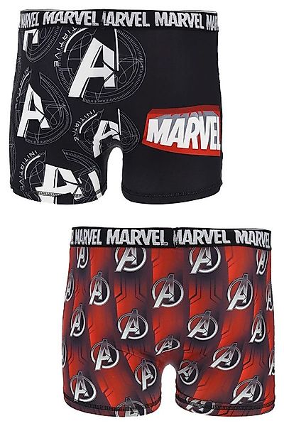 MARVEL Boxershorts 2 Stück Avengers Herren-Boxershorts günstig online kaufen