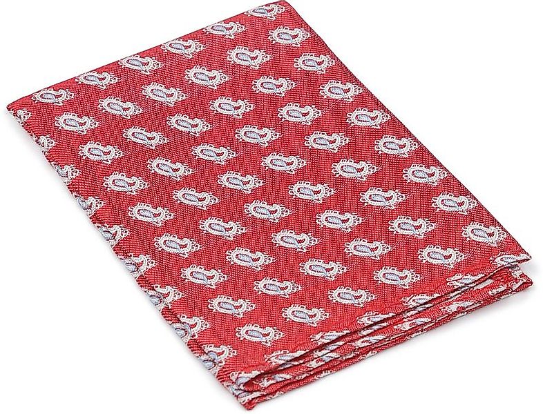 Geeignete Seidenkrawatte Rot Print - günstig online kaufen