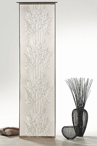 heimtexland Schiebegardine Flächenvorhang Natural Living Gardine Batist-Opt günstig online kaufen