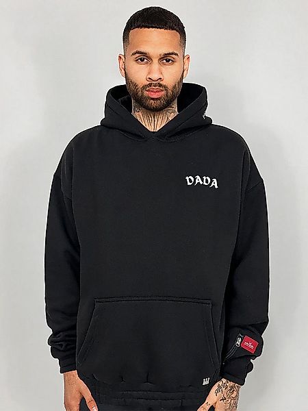 DADA Supreme Hoodie Oversize Fit mit Rückendruck, Stickdetails und Zip-Tasc günstig online kaufen