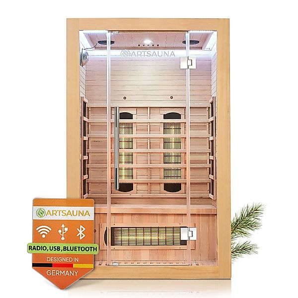 Artsauna Infrarotkabine Kiruna120 Dual Technologie, BxTxH: günstig online kaufen