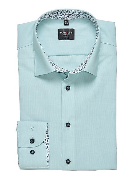 MARVELIS Langarmhemd Businesshemd, New York Kentkragen, bügelleicht günstig online kaufen