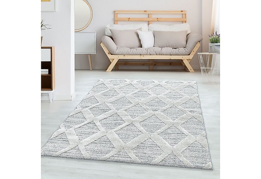 Carpettex Hochflor-Teppich Boho-Design, Läufer, Höhe: 20 mm, Teppich Wohnzi günstig online kaufen