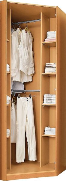 priess Eckkleiderschrank "Bilbao" mit 3 verschiedenen Fronten günstig online kaufen