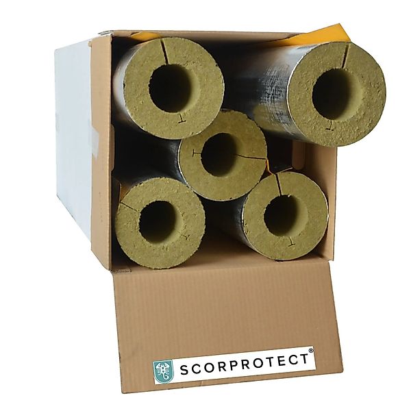 Scorprotect Karton Rohrisolierung Alu 76 MM X 40 MM günstig online kaufen