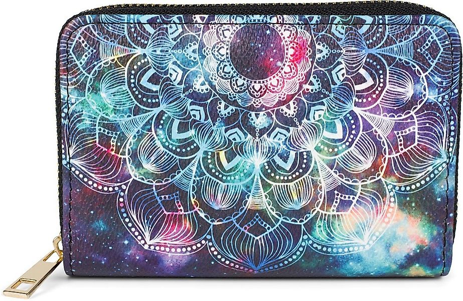 styleBREAKER Geldbörse Kleine Geldbörse Mandala Ornament Muster (1-tlg) günstig online kaufen