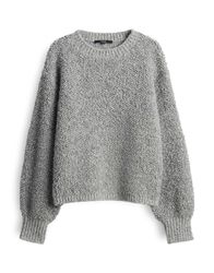 someday Strickpullover TELENA Loose mit Bouclégarn günstig online kaufen