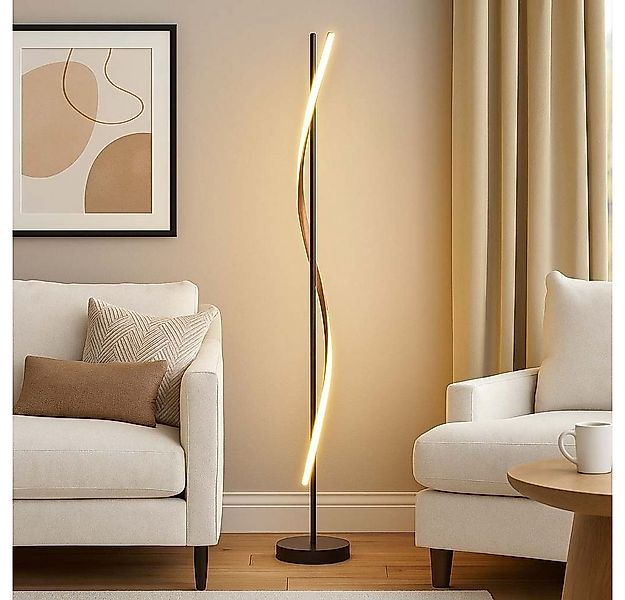 GLOBO LIGHTING LED Stehlampe, LED-Leuchtmittel fest verbaut, Warmweiß, LED günstig online kaufen