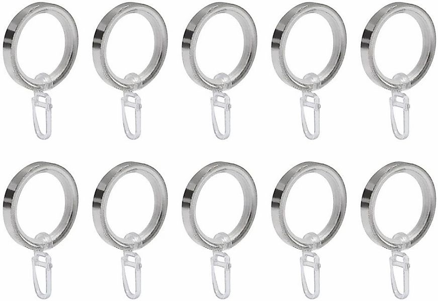 Good Life Gardinenring »Vau«, (Set, 10 St., mit Faltenlegehaken), für Stang günstig online kaufen