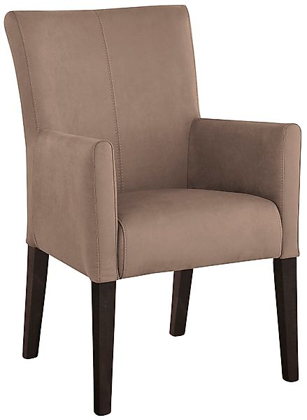 Home affaire Esszimmerstuhl "King" () Polsterstuhl, Armlehnstuhl, Gestell M günstig online kaufen