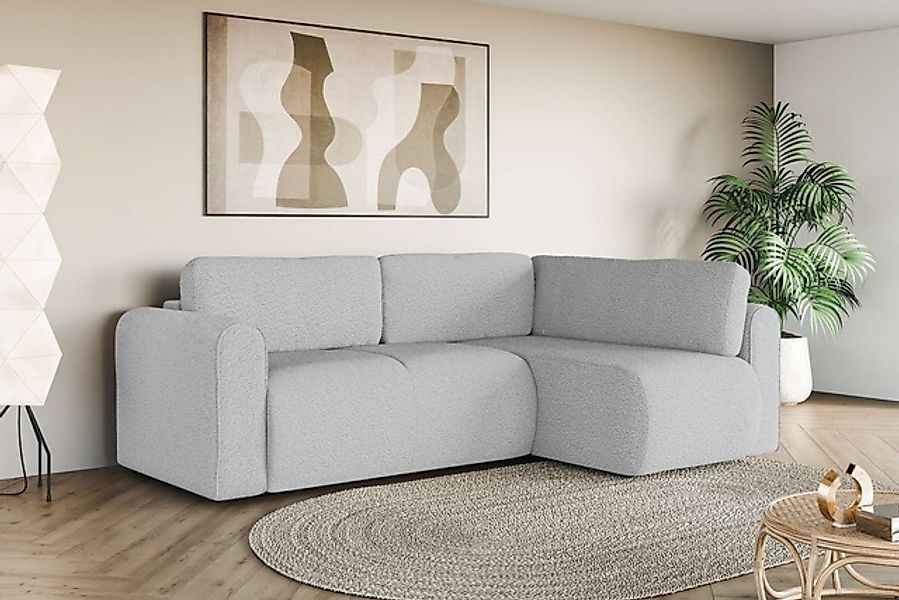 INOSIGN Ecksofa »Zacharia wahlweise Schlafsofa mit Bettkasten, B/T/H 250/16 günstig online kaufen