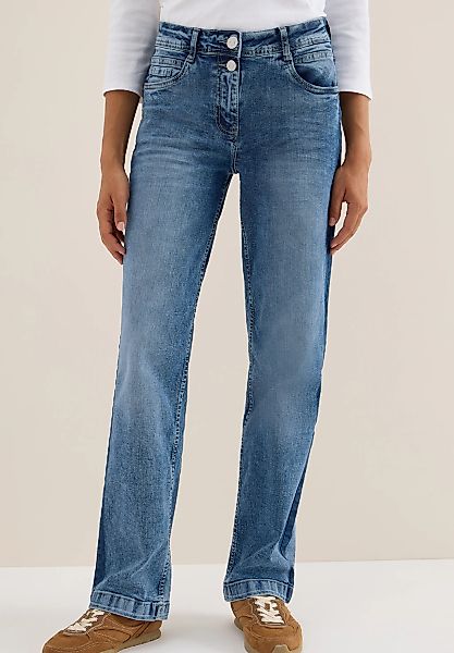 Cecil Straight-Jeans "Style NEELE" mit Gallonstreifen günstig online kaufen