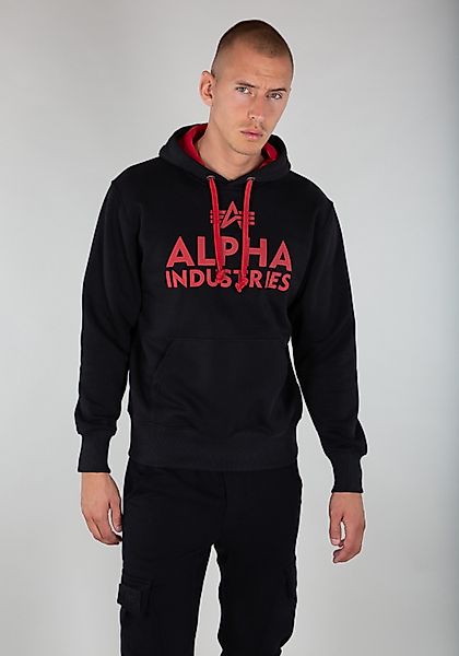 Alpha Industries Hoodie "Foam Print Hoodie Kapuzensweatshirt" günstig online kaufen