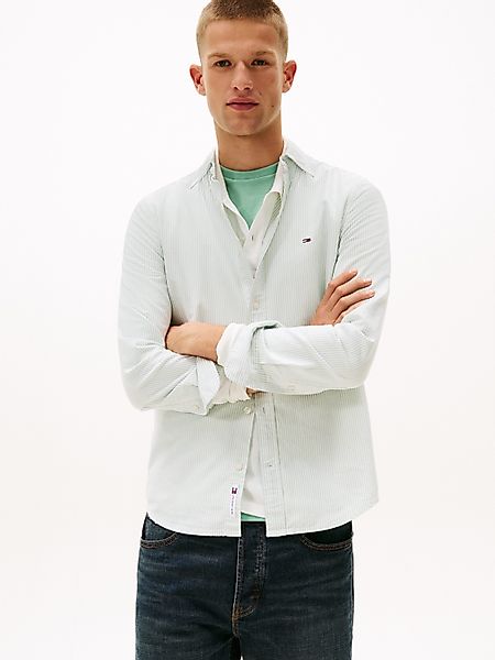 Tommy Jeans Langarmhemd TJM SLIM STRIPE günstig online kaufen