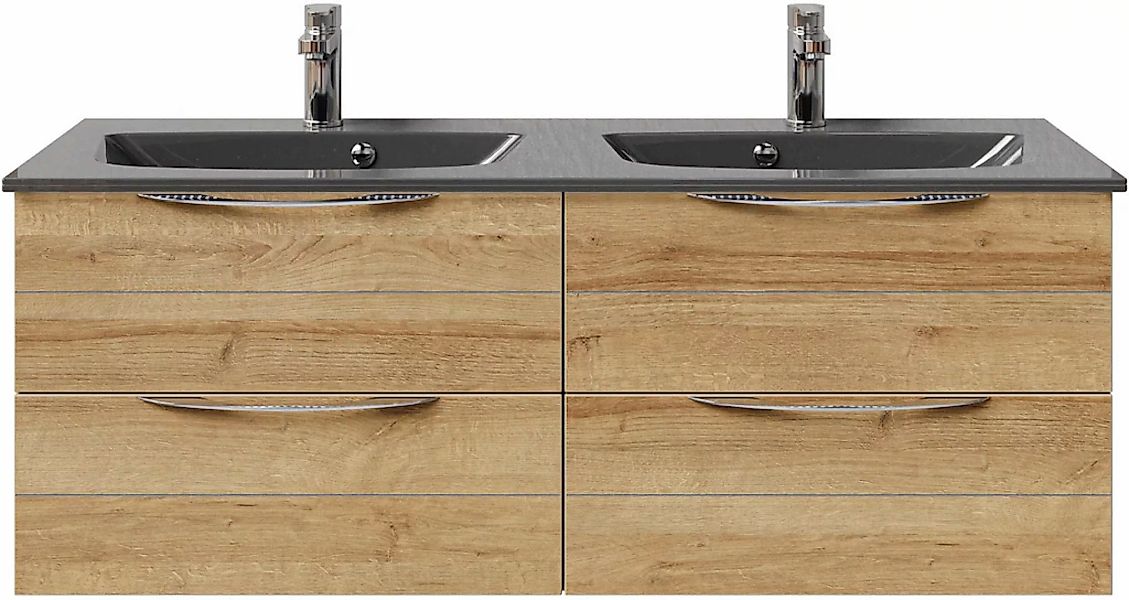 Saphir Waschtisch »Serie 6025 Mineralmarmor-Waschtisch mit Unterschrank, 13 günstig online kaufen