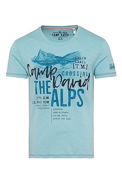 CAMP DAVID Rundhalsshirt, mit Baumwolle günstig online kaufen