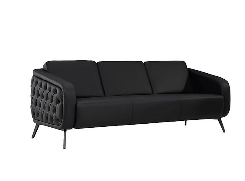 JVmoebel 3-Sitzer Sofa Ledersofa Couch Garnitur 3 Sitzer Wohnzimmer Leder, günstig online kaufen