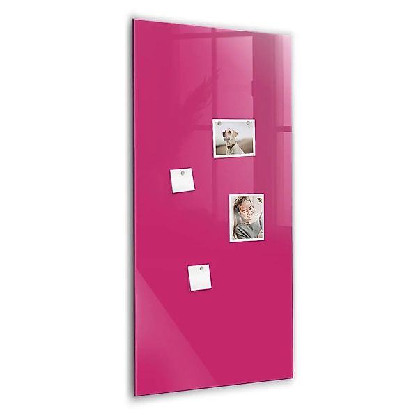 Tulup Schreib Magnettafel Kräftige Rosa Farbe 60x120 cm Magnettafel Wohnzim günstig online kaufen