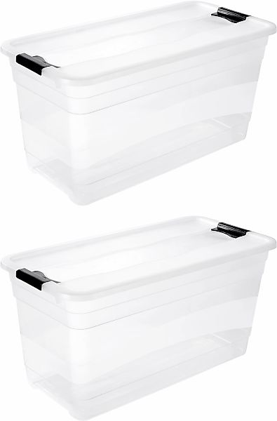 keeeper Aufbewahrungsbox "Cornelia, 2er Set, 83 L, 79,5 x 39,5 x 40 cm" dur günstig online kaufen