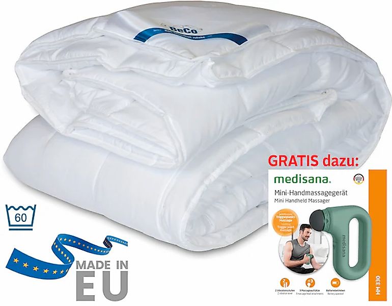 Beco Microfaserbettdecke »Royal Soft "GOLD", Bettdecke 135x200 und weitere günstig online kaufen