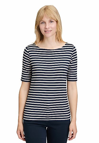 Betty Barclay Kurzarmshirt "Betty Barclay Ringelshirt mit U-Boot-Ausschnitt günstig online kaufen