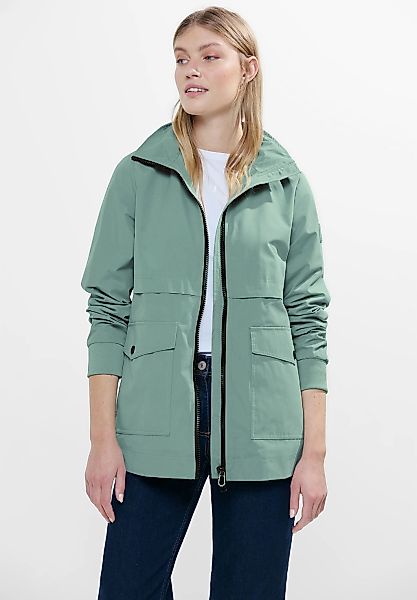 Cecil Anorak "Short Trench Jacket", mit Stehkragen und im TrenchCoat-Stil günstig online kaufen