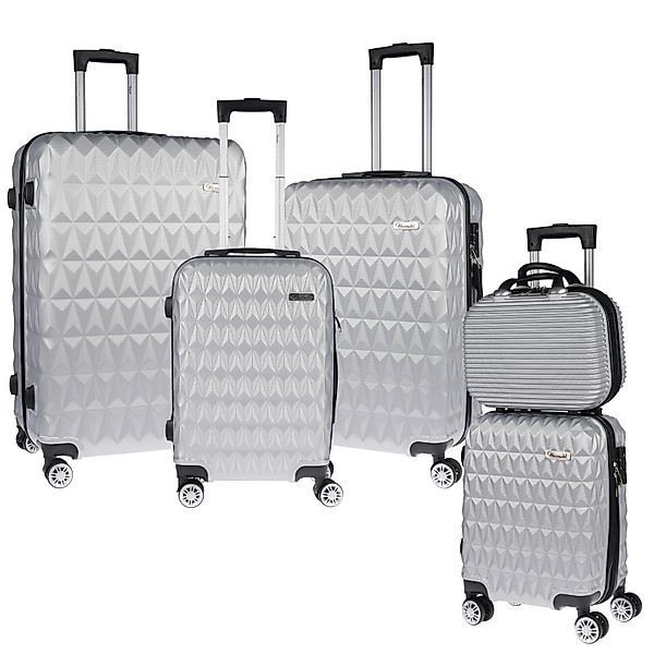 Weissmantel Kofferset 5er Koffer Set Hartschalenkoffer günstig online kaufen