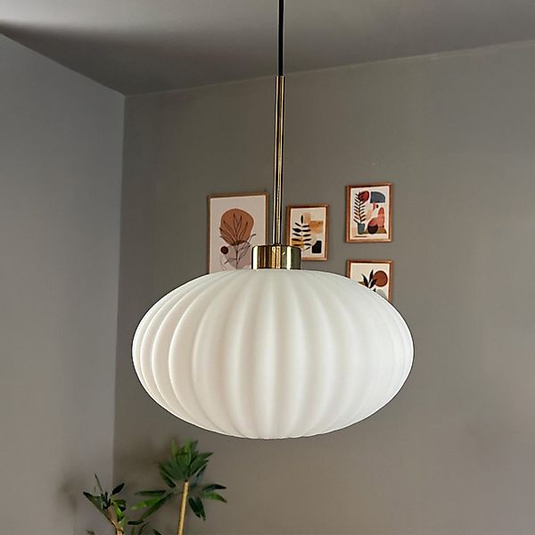 Bamyum Pendelleuchte Pendelleuchte Elegant Dünn Glas, günstig online kaufen