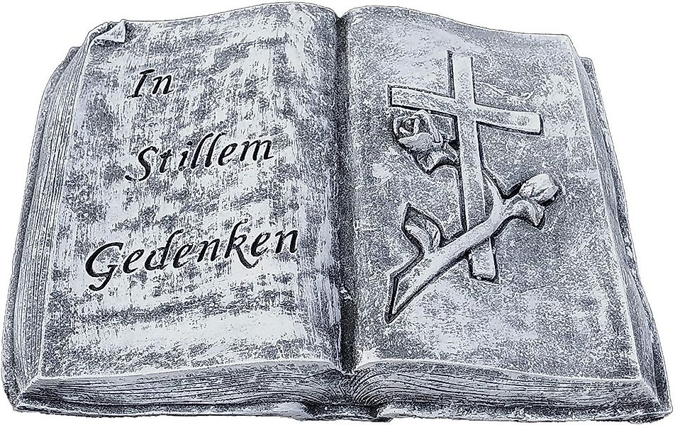 Stone and Style Gartenfigur Steinfigur / Skulptur Grabschmuck Buch In still günstig online kaufen