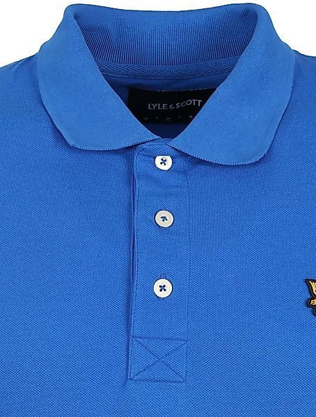 Lyle and Scott Blau Poloshirt - Größe S günstig online kaufen