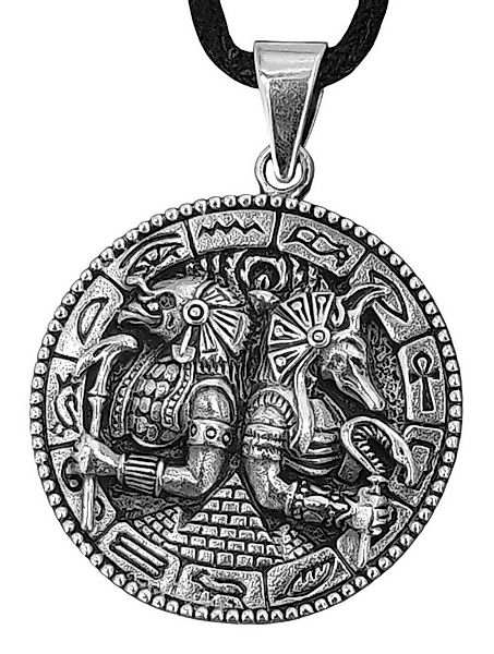 Kiss of Leather Kettenanhänger Anhänger Anubis + Horus 925 Silber Schakal Ä günstig online kaufen