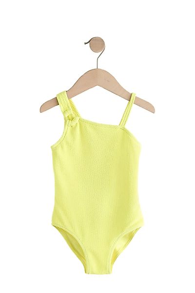 Next Badeanzug Einschulteriger Badeanzug mit Struktur günstig online kaufen